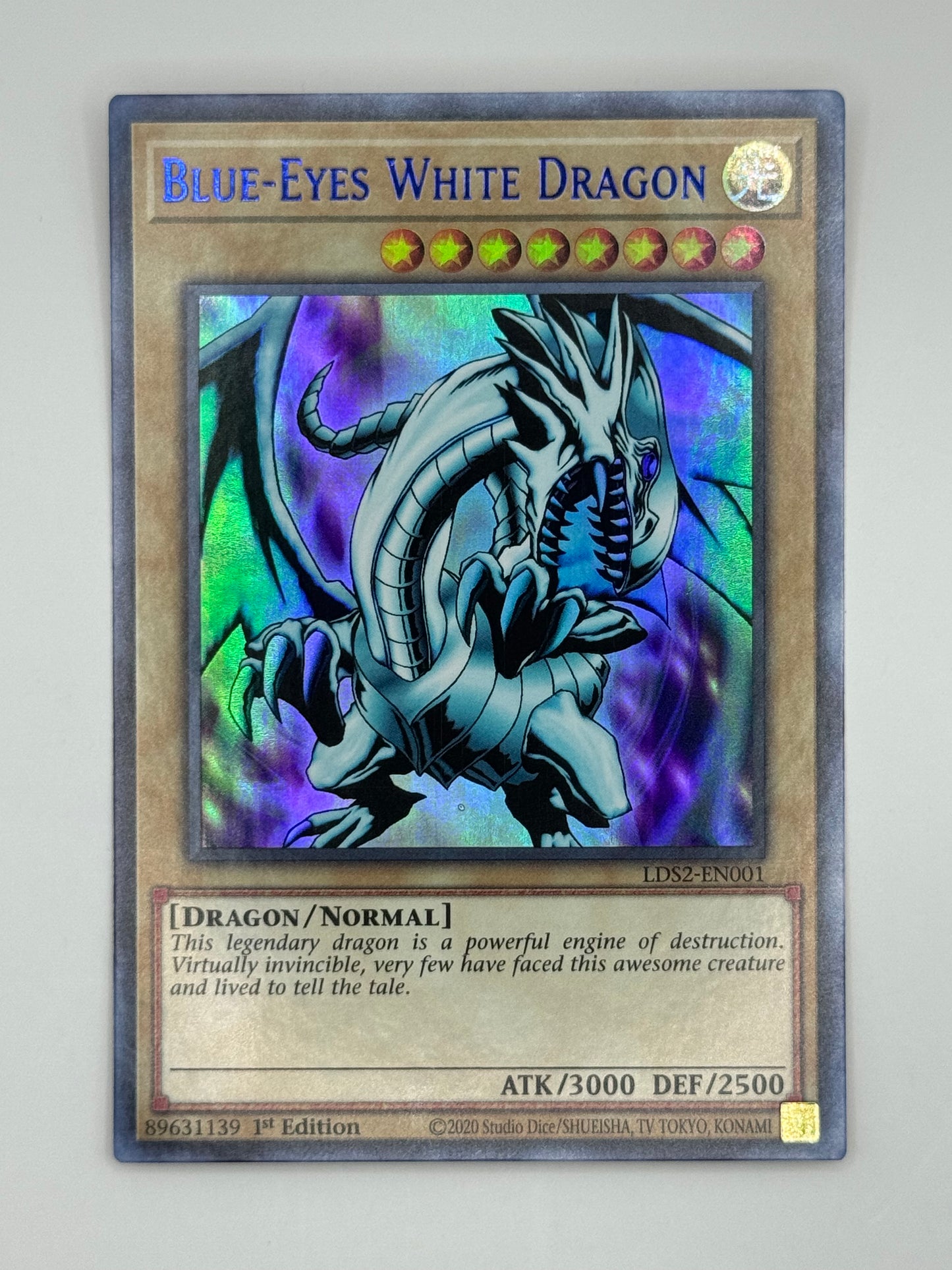 Blue-Eyes White Dragon (Blue)