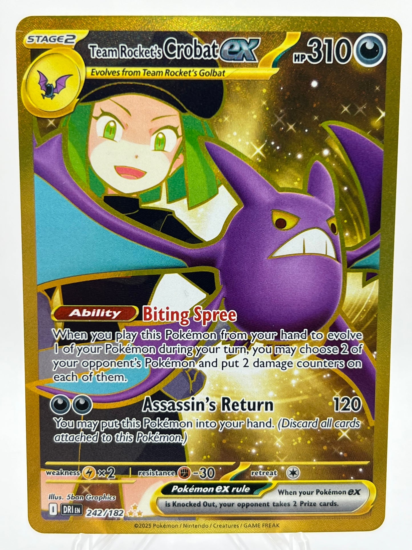 Team Rocket's Crobat ex