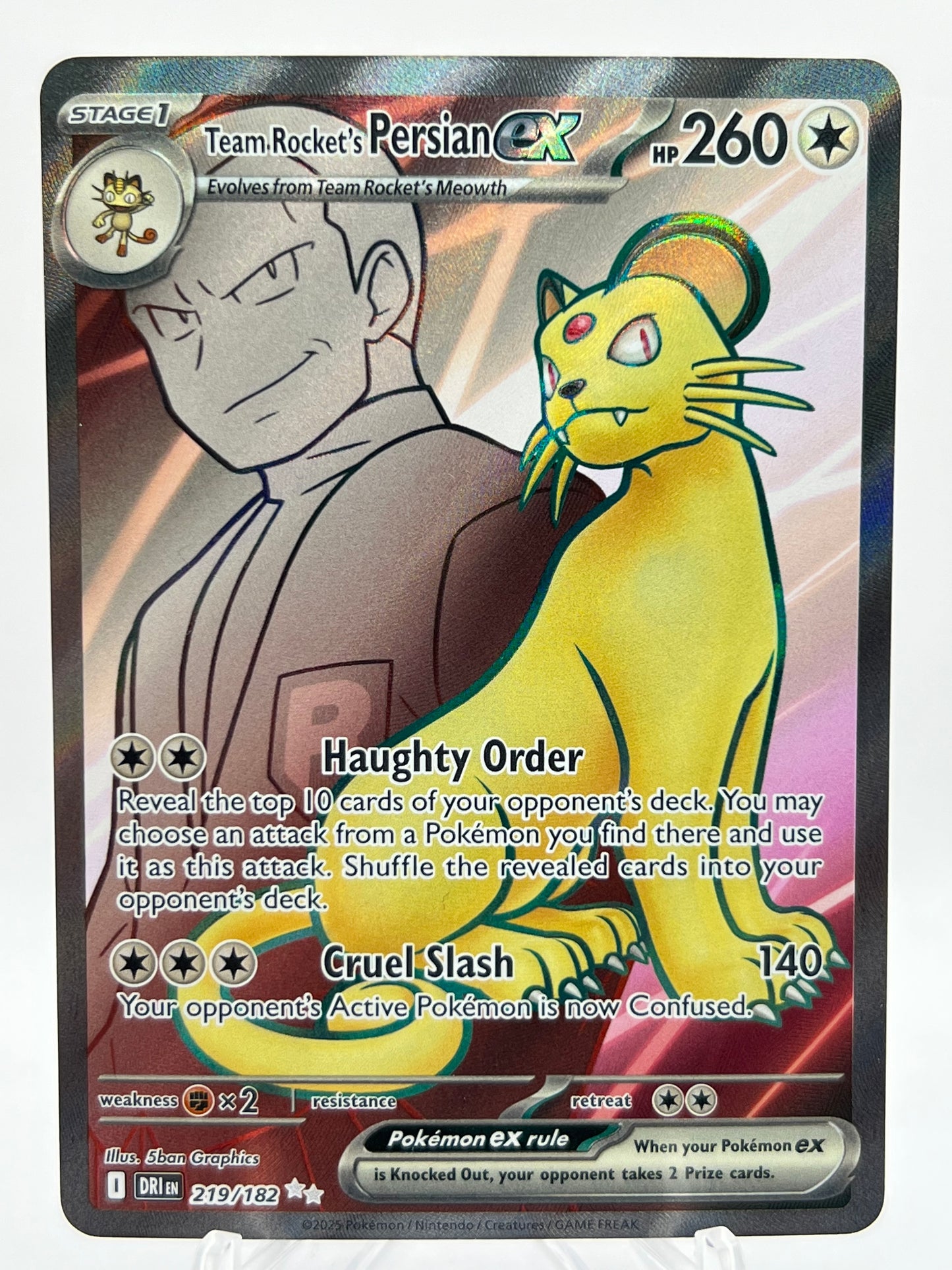 Team Rocket’s Persian ex