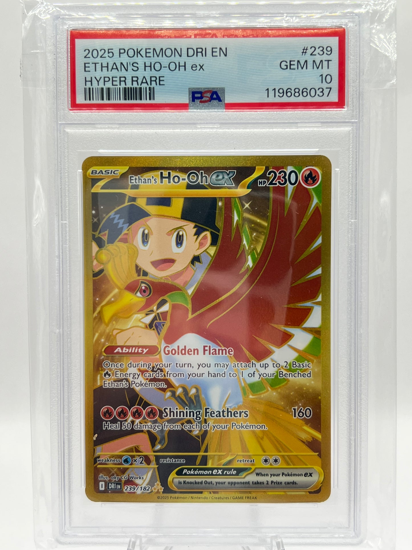 Ethan’s Ho-Oh ex PSA 10