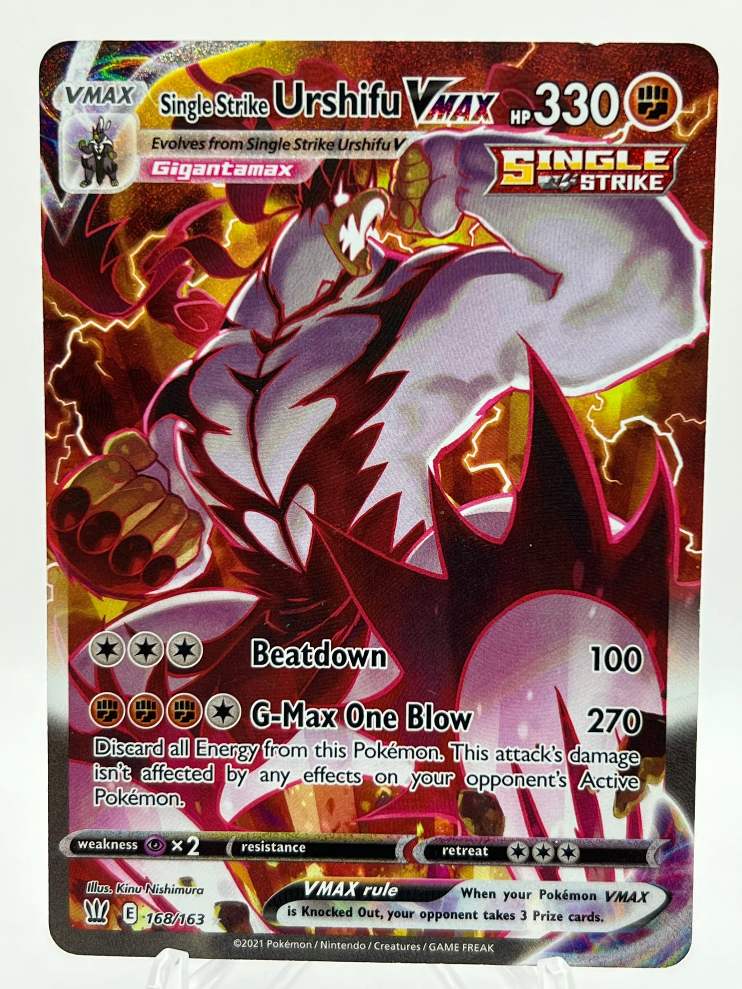 Single Strike Urshifu Vmax (MP)