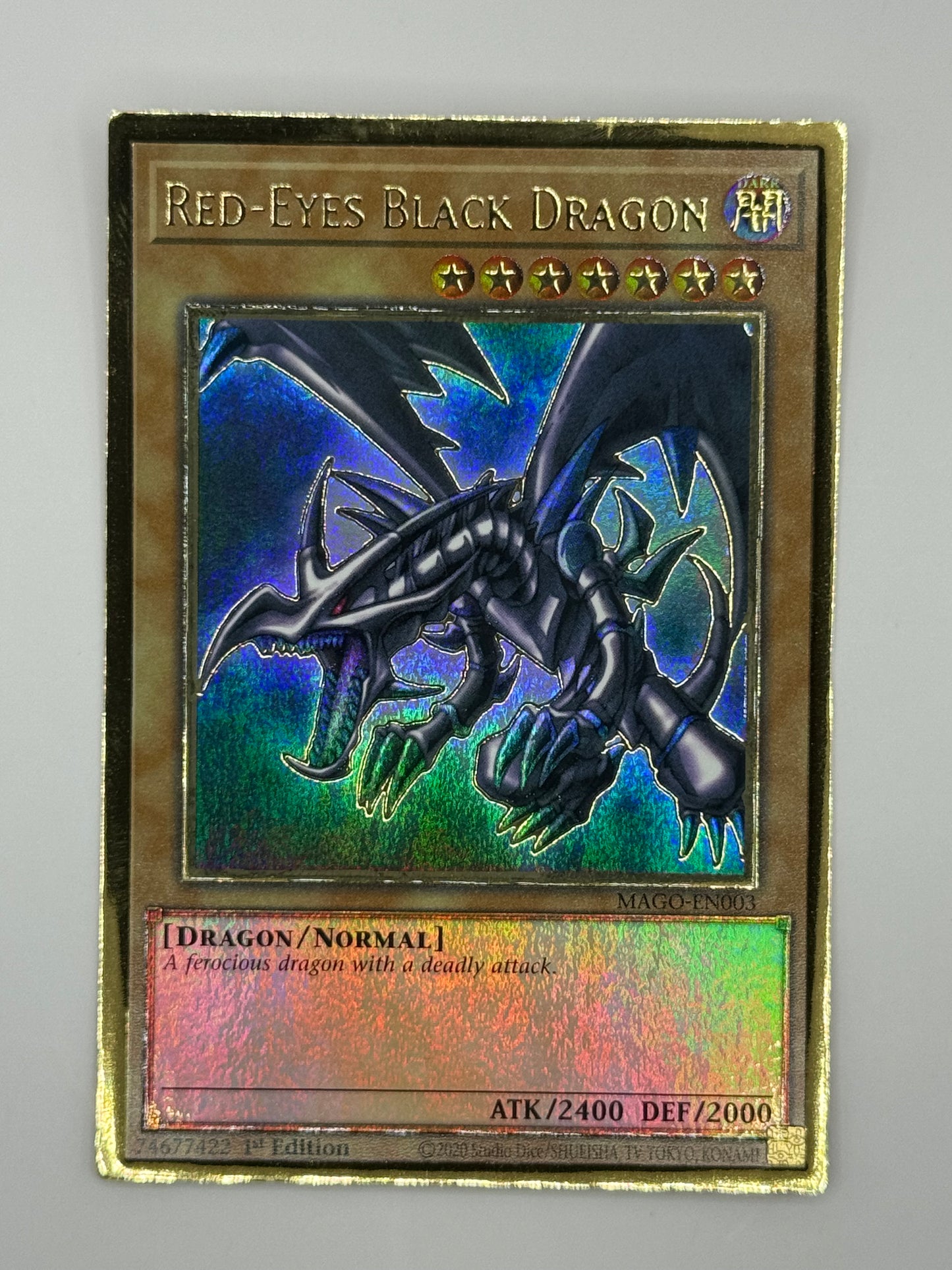 Red-Eyes Black Dragon - Maximum Gold