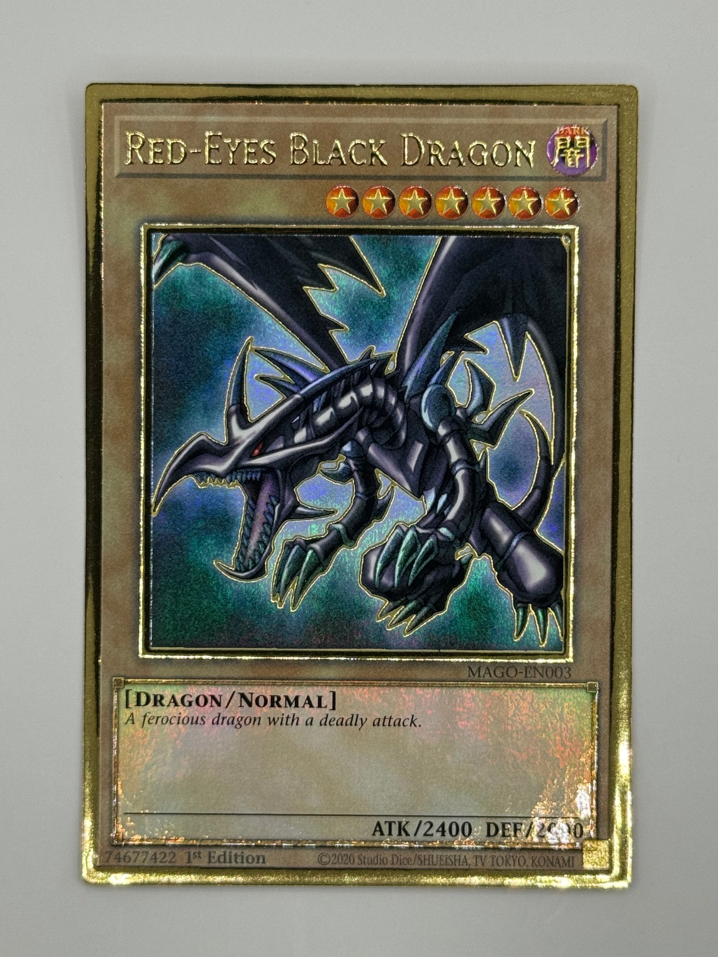Red-Eyes Black Dragon - Maximum Gold