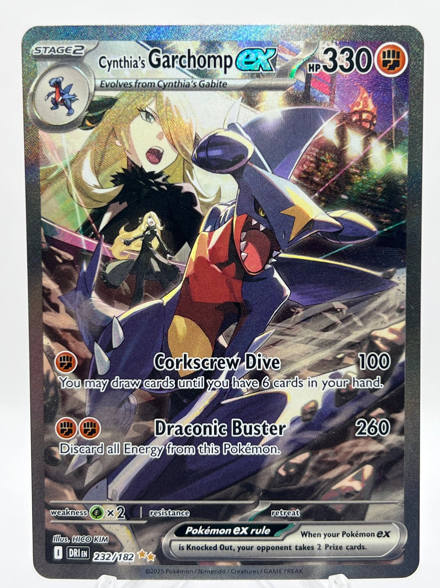 Cynthia’s Garchomp ex