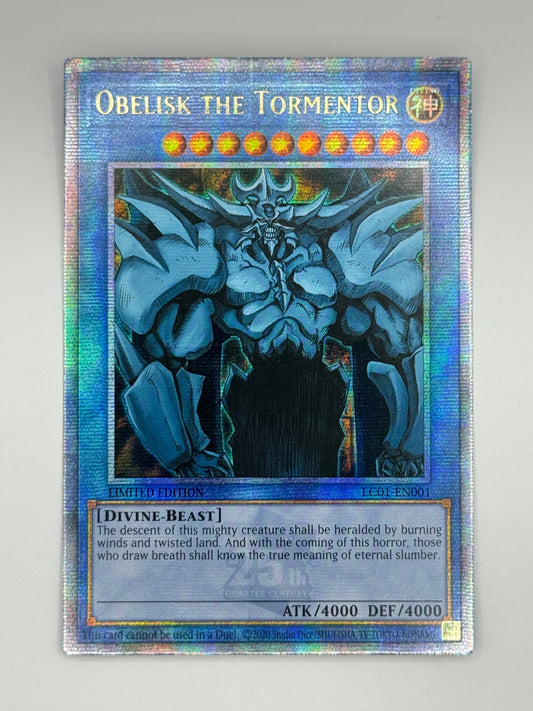 Obelisk the Tormentor (Quarter Century Secret Rare)