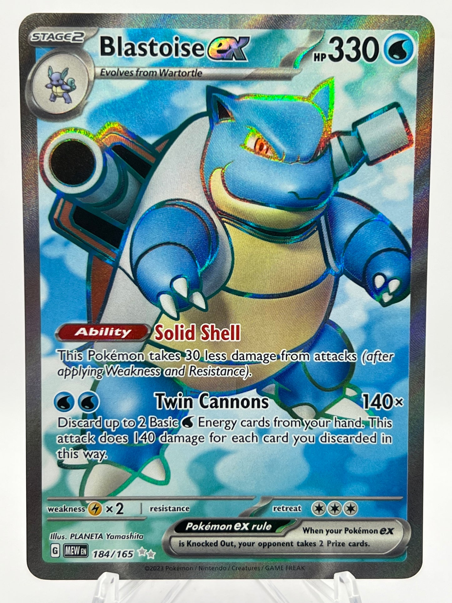 Blastoise ex