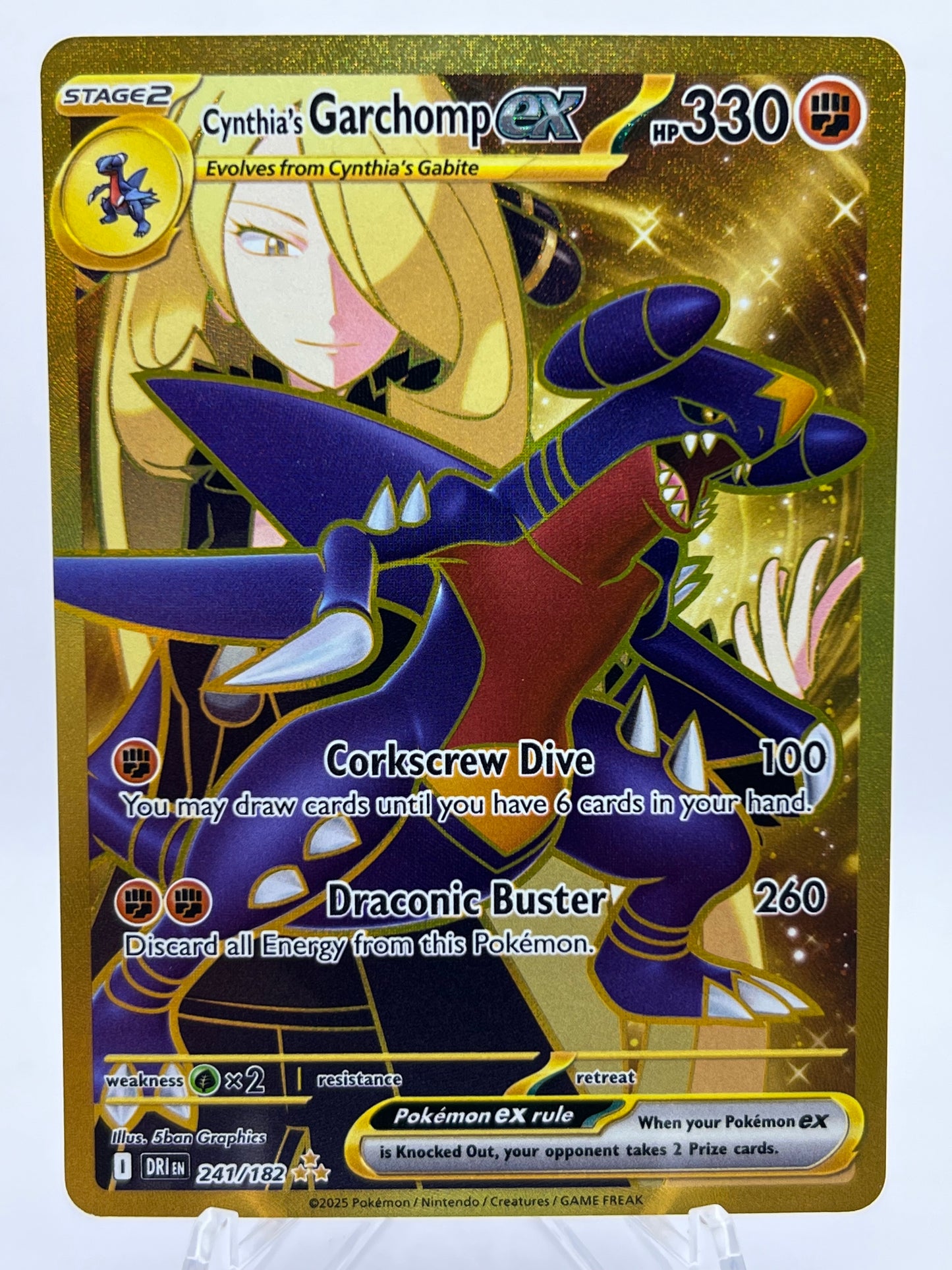 Cynthia's Garchomp ex