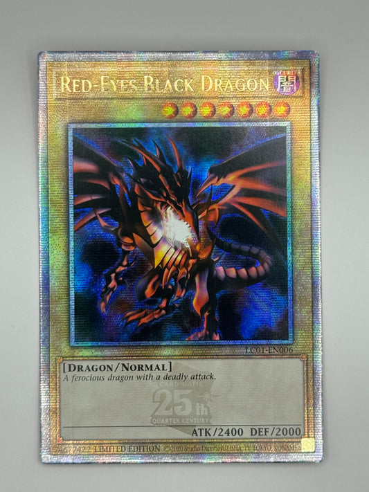 Red-Eyes Black Dragon (Quarter Century Secret Rare) - Legendary Collection: 25th Anniversary Edition