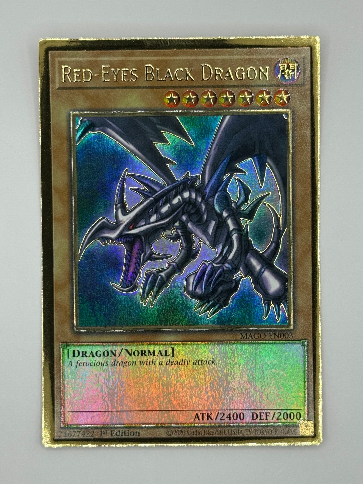 Red-Eyes Black Dragon - Maximum Gold