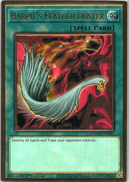 Harpie's Feather Duster - Maximum Gold (MAGO)